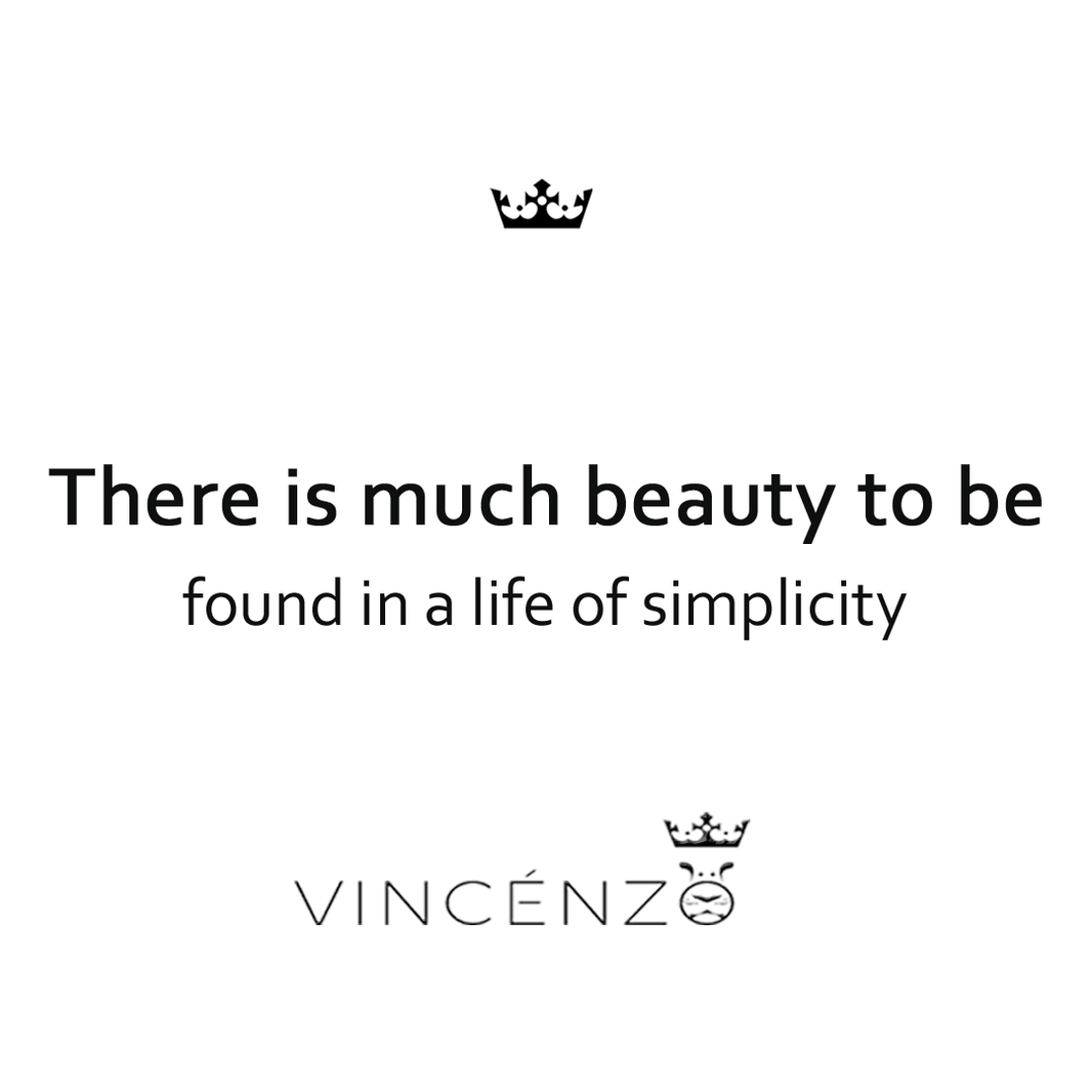 Simplicity is sophisticated